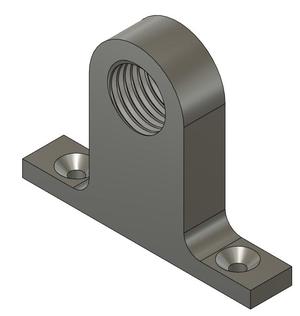 Threaded Holder for Dremel 400