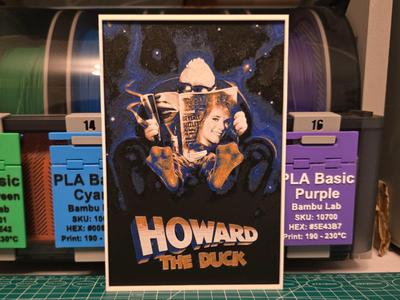 Howard the Duck Movie Poster - Hueforge Art