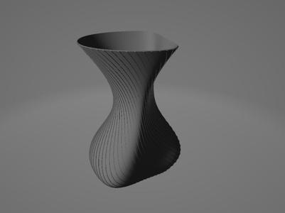 Grovy Vase Spiral