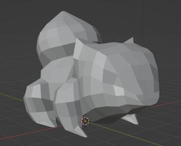 Low Poly Bulbasaur