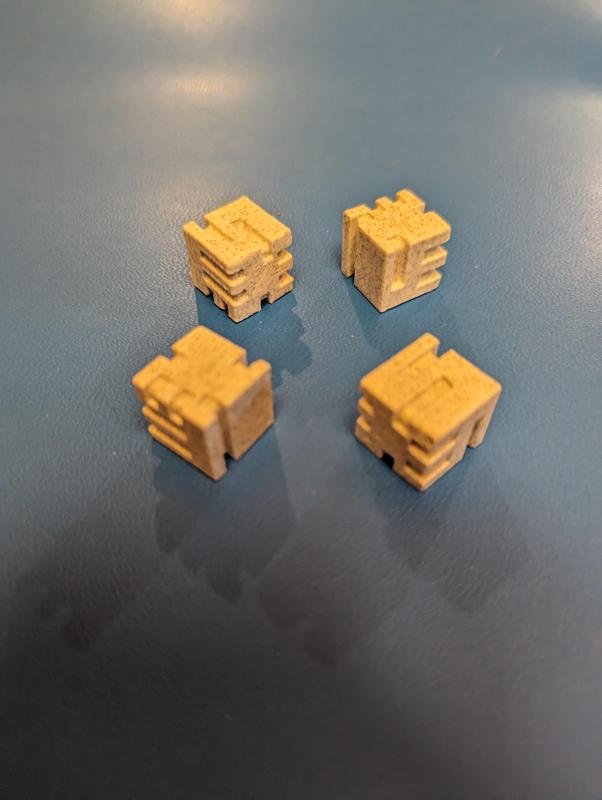 Slotted Six-Sided Dice