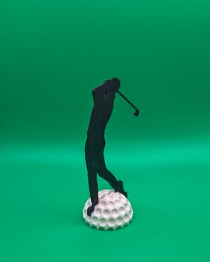 Golf Player Figure Trophy