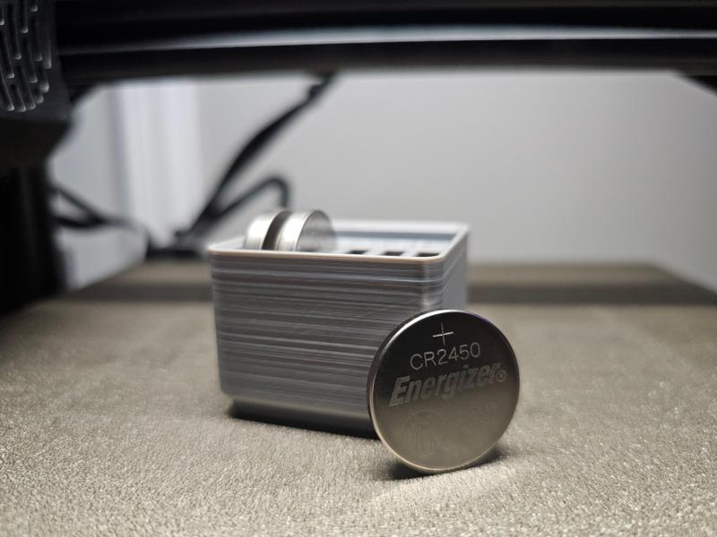 Gridfinity CR2450 Battery Holder