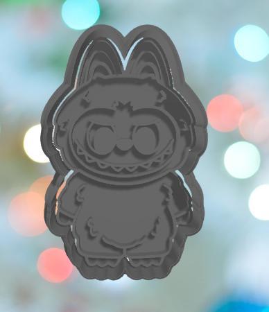 Labubu Standing Cookie Cutter