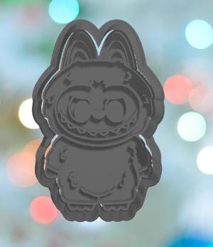 Labubu Standing Cookie Cutter