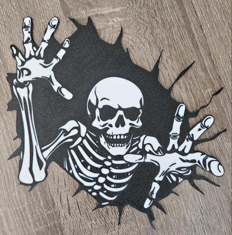 Skeleton Escape wall art