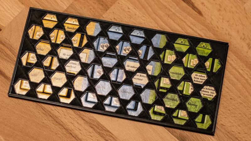 Settler of Catan City Improvements organizer