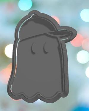 Halloween Cool Dude Ghost Cookie Cutter