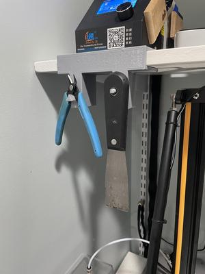 Tool Mount for Side Cutters and Metal Spatual