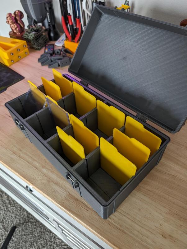 Trading Card Top Loader Storage Box