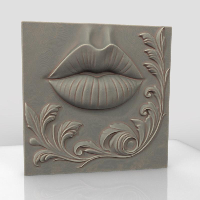 Woman Lips Decor