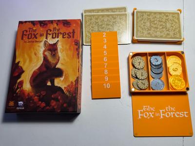 Fox in the Forest Organizer and Coins