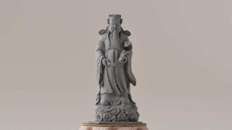 Sculpture - God of Prosperity and Longevity