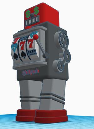 Retro Robot- Slot Machine