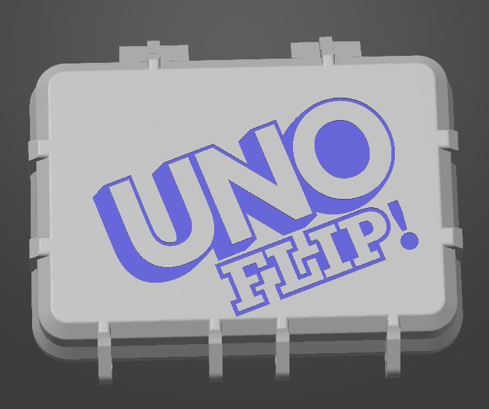 UNO Flip card box