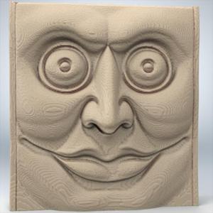 Bust Bas Relief - 6