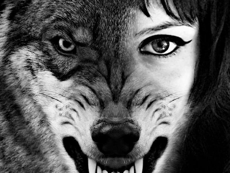 The Woman in the Wolf Coat