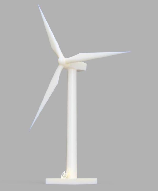 55cm wind turbine scale model