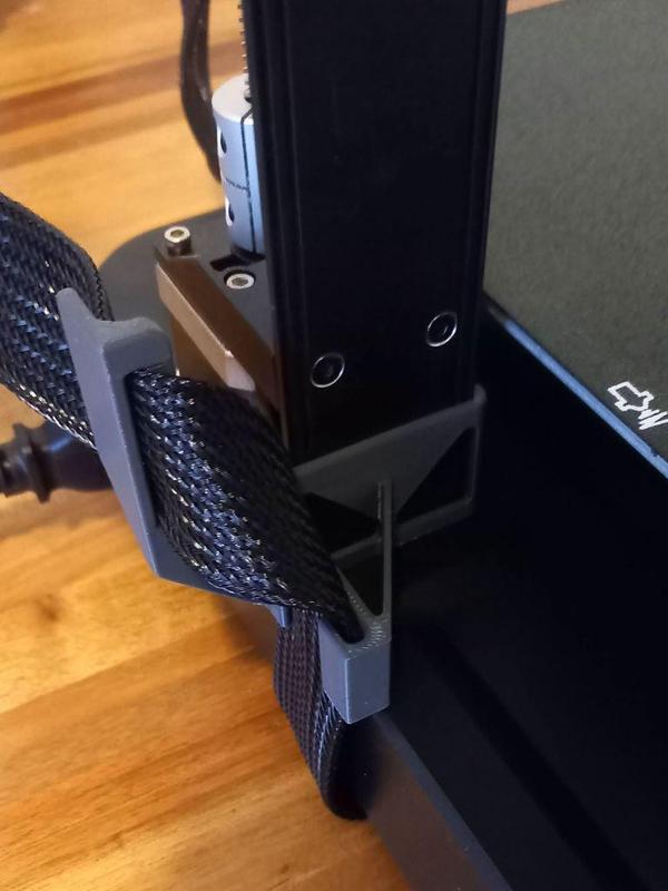 Cable Clamp for Ender-3 V3 SE/KE (supportless)