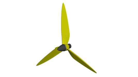 3 Blade Propelle