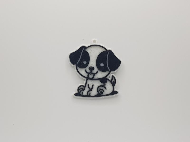 Cute Dog Keychain