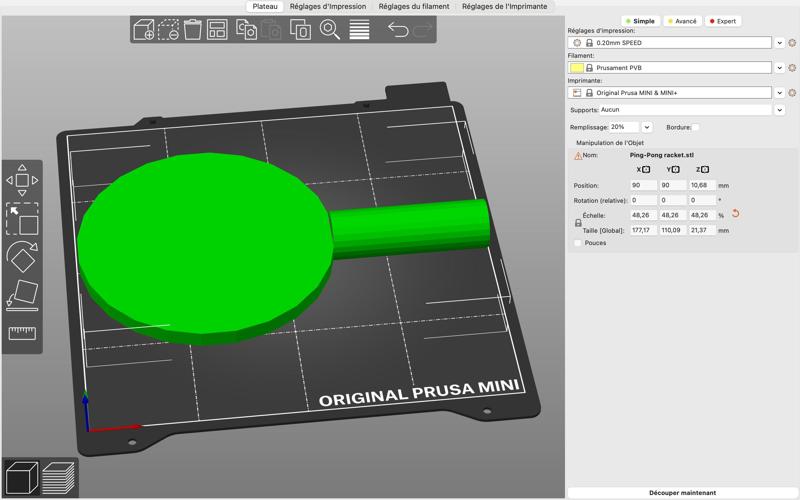 Table tennis racket