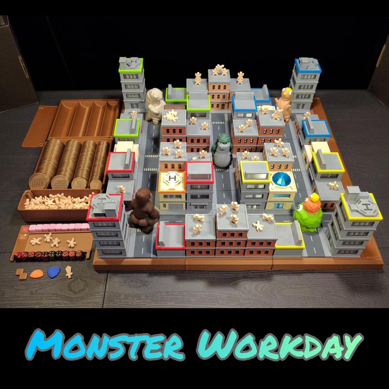 Monster Workday - Multiplayer battle board game