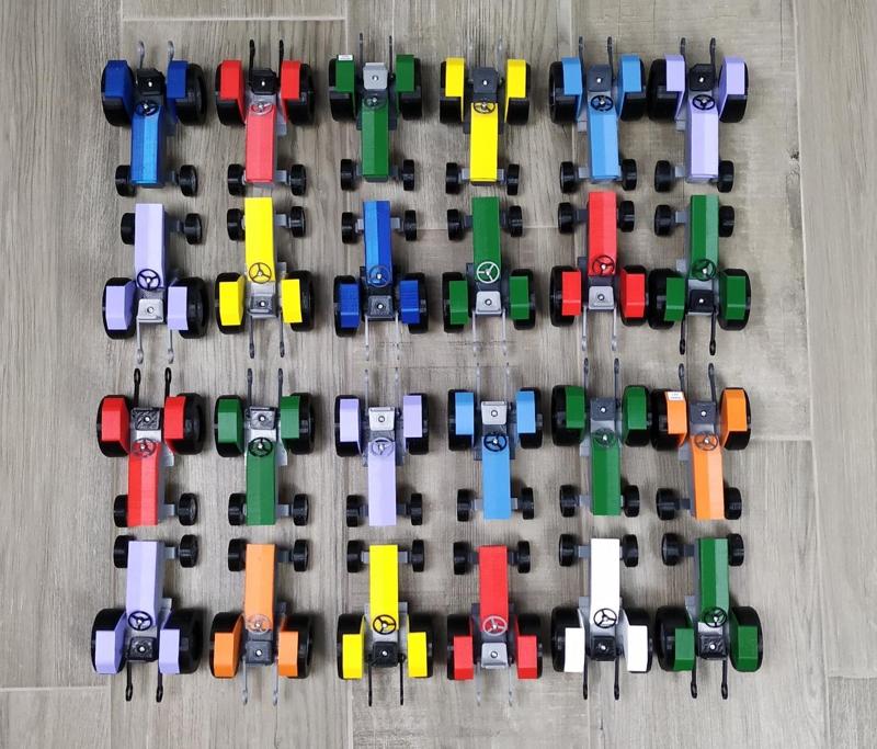 OpenRC Tractor model toy MK2