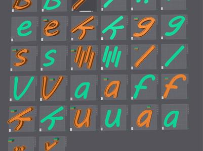 3D text of the word Belgiski Vafliukai