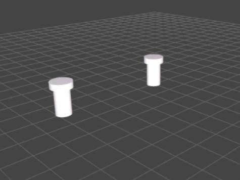 negative screw openscad
