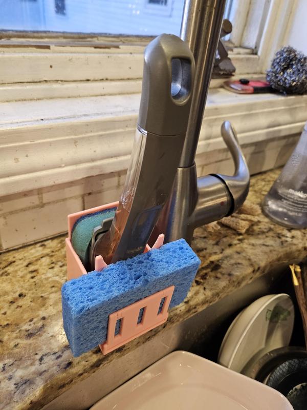 Sponge and Dishwand Draining Holder