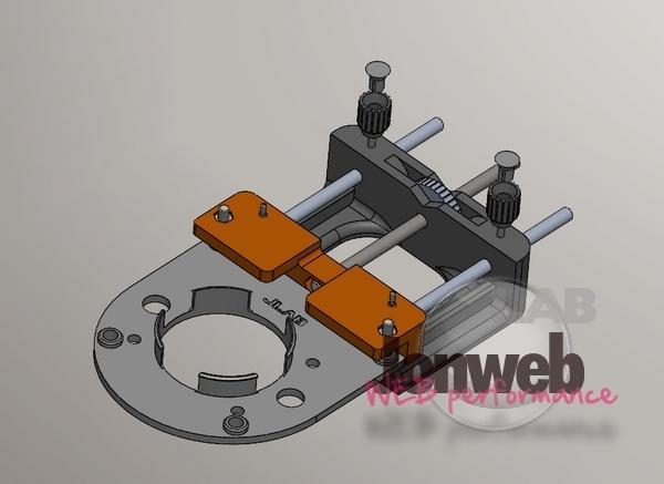 KWB Drill chair jig for pins