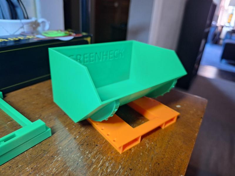 Scrap Hopper for Sheet Metal