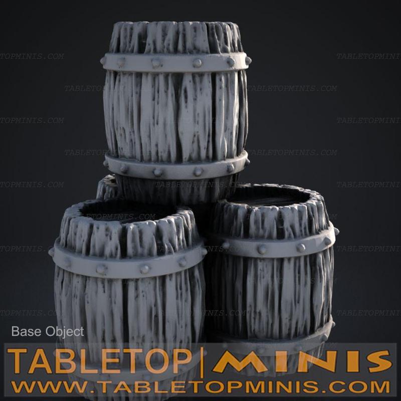 Stack of Barrels