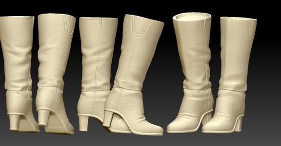 Boots 3D print model