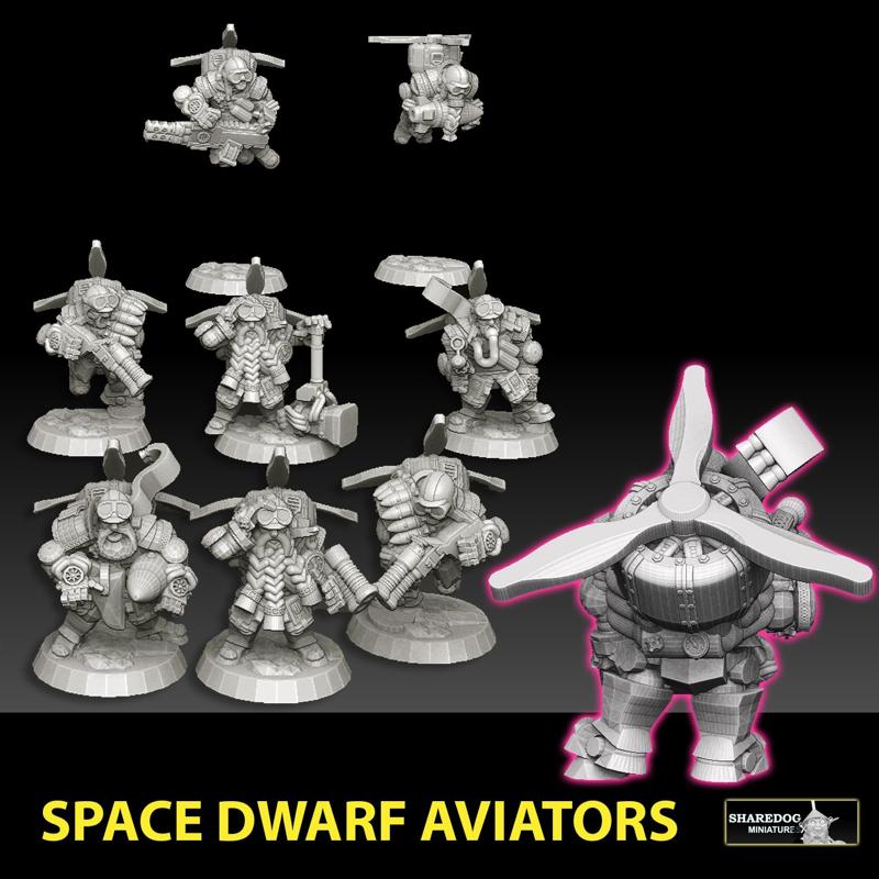 Space Dwarf Aviators
