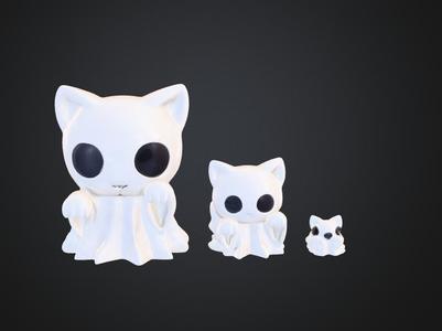 Kitty Ghost Trio 👻 #SPECIAL