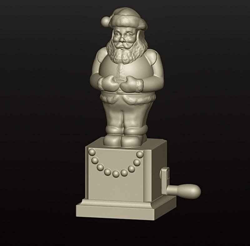 SANTA-JOLLY ST NICK AUTOMATA