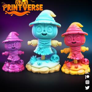 Flexy Scarecrow Print In Place No Supports
