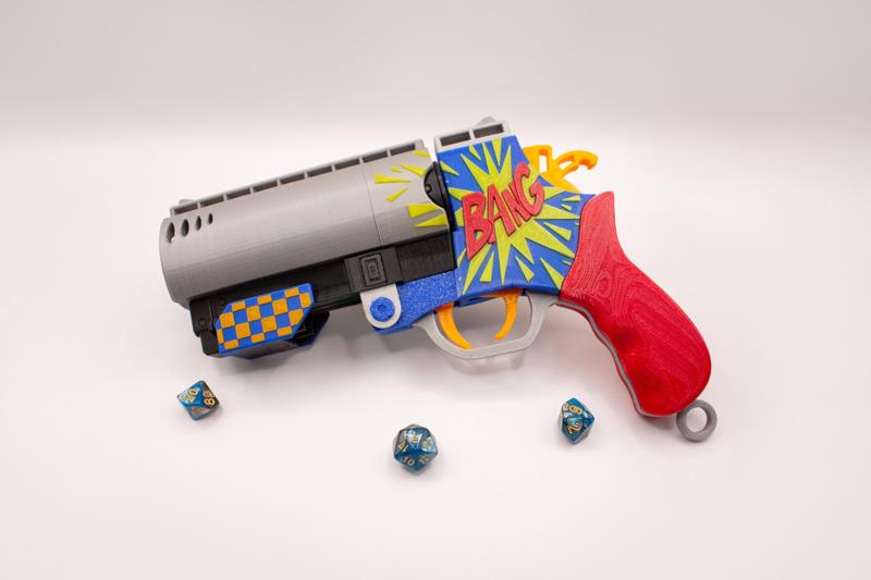 Dice Gun - Bang-Pow - (dice shooter)