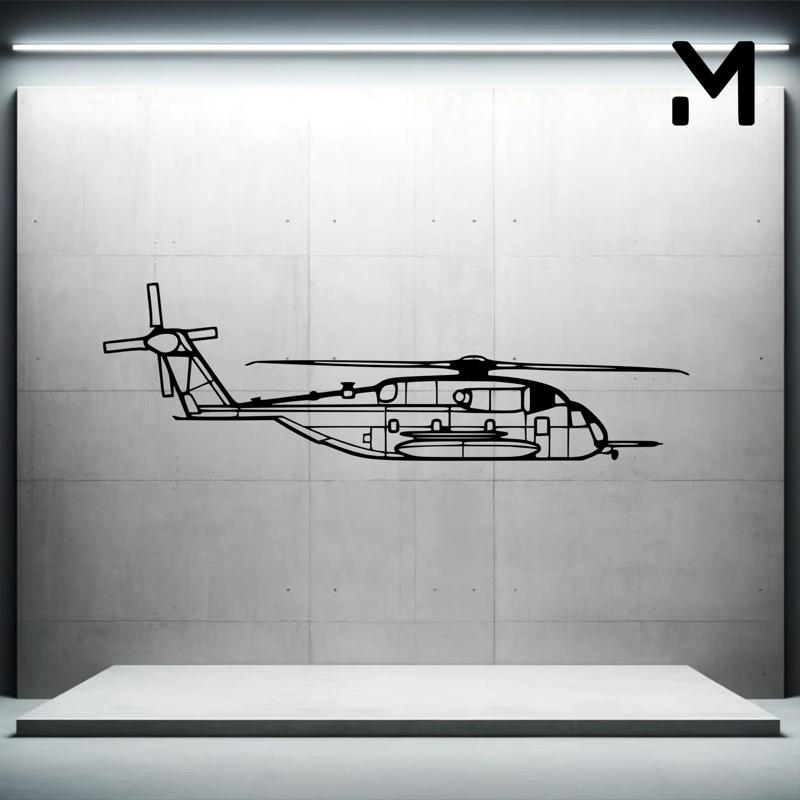 Wall Silhouette: ch 53e super stallion