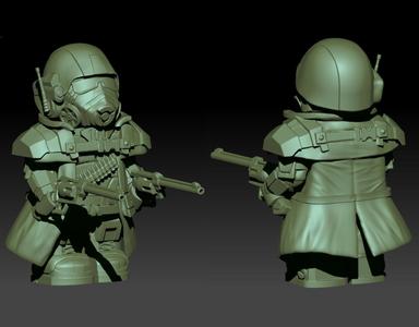 NCR Ranger combat armor FROM FALLOUT NEW VEGAS. CUSTOM SET