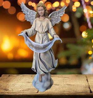 ANGEL OF GLORY, NATIVITY CRIB STATUE
