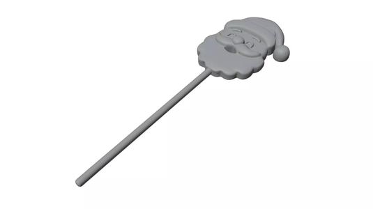 Santa cake topper 3D Print Ready