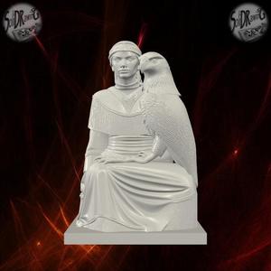 Tribal Woman with Guardian Eagle – SoliDRawinGs SG911