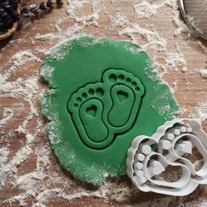 Baby Foot/Feet Cookie & Clay Cutter, Baby Shower Happiness, Cute Baby Shower Cookie Cutter, Funny Gift & Surprise, 3D STL Digital Download