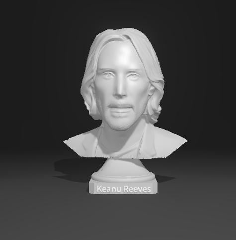 Keanu Reeves - Premium Statue