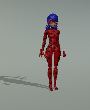 LADY BUG-MIRACULOUS ACTION FIGURE