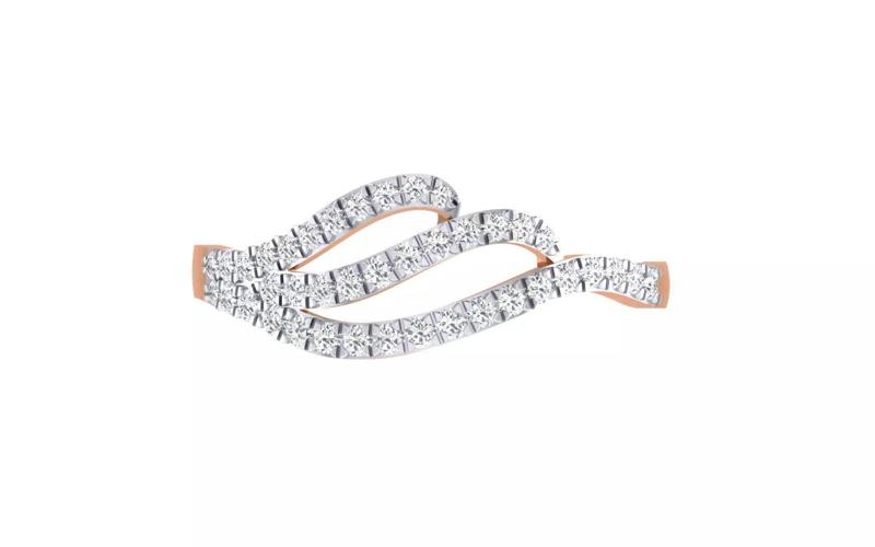 Ultra light wt Women Ring 3dm stl renders details