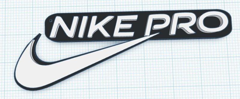 Nike Pro Keychain